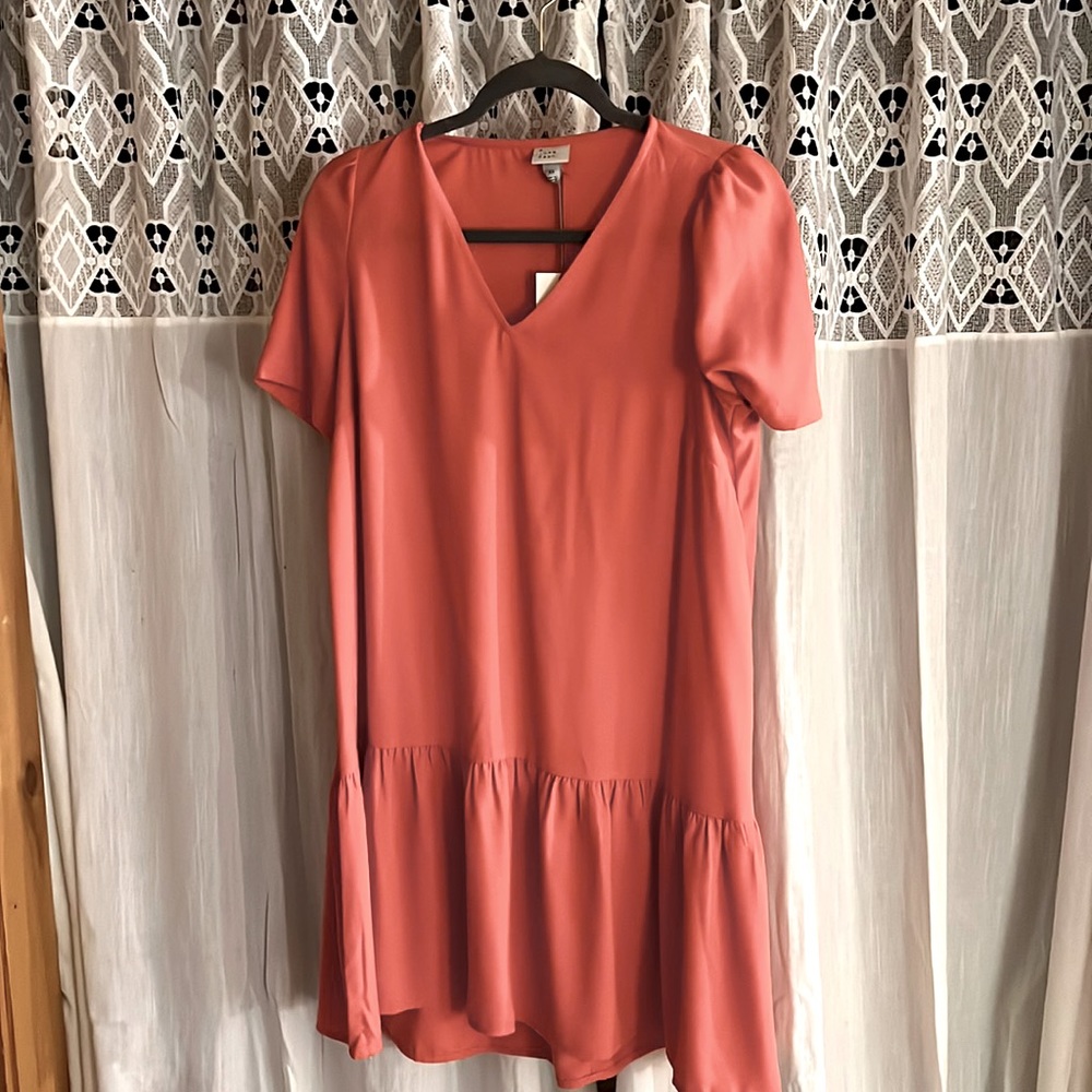 A New Day Salmon/peach dress NWT size XS
